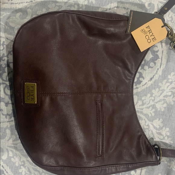 FRYE AND CO. Dark Brown Leather Hobo Bag - Picture 3 of 7